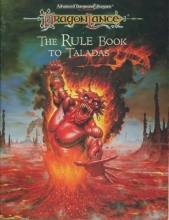 Cover art for AD&D DrangonLance - The Rule Book to Taladas (AD&D DragonLance)