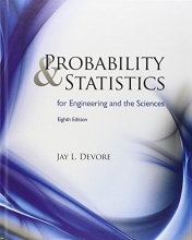 Cover art for Probability and Statistics for Engineering and the Sciences