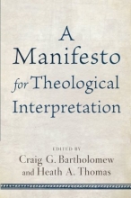 Cover art for A Manifesto for Theological Interpretation