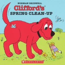 Cover art for Clifford's Spring Clean-Up  (Clifford the Big Red Dog)