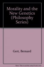 Cover art for Morality and the New Genetics (Philosophy Series)