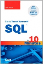 Cover art for Sams Teach Yourself SQL in 10 Minutes (3rd Edition)