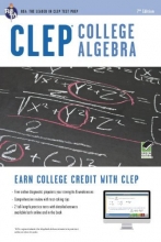 Cover art for CLEP College Algebra w/ Online Practice Exams (CLEP Test Preparation)