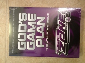 Cover art for God's Game Plan: The Athletes Bible (In the Zone)