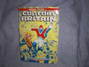 Cover art for Captain Britain: Dipped in Magic, Clothed in Science