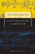 Cover art for Techniques of the Contemporary Composer