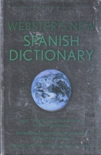 Cover art for Webster's New Spanish Dictionary (Spanish-English/English-Spanish)