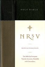 Cover art for NRSV Standard Bible (black)