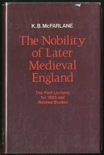 Cover art for Nobility of Later Mediaeval England (Ford Lectures)