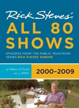 Cover art for Rick Steves' Europe All 80 Shows DVD Boxed Set 2000-2009