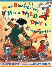 Cover art for Miss Bindergarten Has a Wild Day in Kindergarten (Miss Bindergarten Books (Paperback))