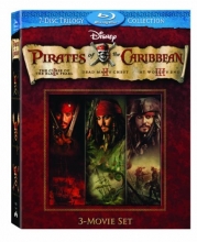 Cover art for Pirates of the Caribbean Three-Movie Set  [Blu-ray]