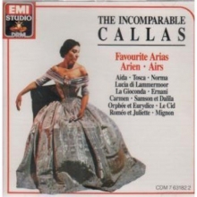 Cover art for Incomparable Callas