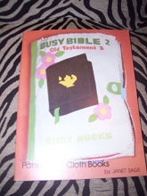 Cover art for Busy Bible 2 (Patterns for Cloth Books)