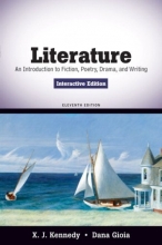 Cover art for Literature: An Introduction to Fiction, Poetry, Drama, and Writing, Interactive Edition (11th Edition)