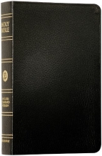 Cover art for ESV Classic Reference Bible, Premium Bonded Leather, Black, Red Letter Text