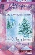 Cover art for With Christmas in His Heart (Michigan Island, Book 2) (Larger Print Love Inspired #373)