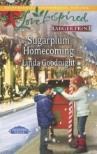 Cover art for Sugarplum Homecoming (Love Inspired LP\Whisper Falls)