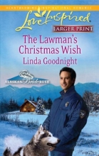 Cover art for The Lawman's Christmas Wish (Love Inspired Larger Print)