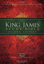 Cover art for KJV Study Bible, Large Print, Hardcover, Red Letter Edition: Second Edition