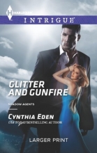 Cover art for Glitter and Gunfire (Harlequin LP Intrigue\Shadow Agents)