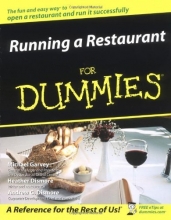 Cover art for Running a Restaurant For Dummies