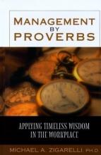 Cover art for Management by Proverbs: Applying Timeless Wisdom in the Workplace