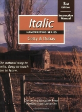 Cover art for Italic Handwriting Series: Instruction Manual 3rd edition by Barbara Getty, Inga Dubay (1994) Spiral-bound