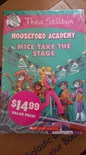 Cover art for Thea Stilton 3-book set: #4-Dance Challenge, #6-A Mouseford Musical, #7-Mice Take the Stage