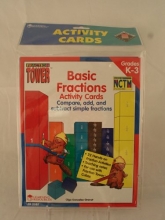 Cover art for Comparing fractions & mixed numbers (Fraction Tower activity books)