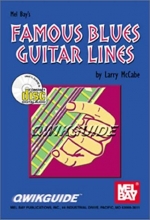 Cover art for Mel Bay Famous Blues Guitar Lines (QwikGuide)