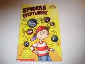 Cover art for Spiders everywhere (Hello reader!)