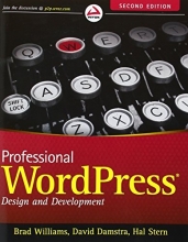 Cover art for Professional WordPress: Design and Development