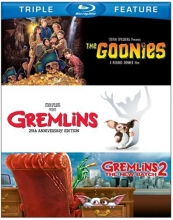 Cover art for Goonies, The / Gremlins / Gremlins 2: The New Batch  (3FE) [Blu-ray]