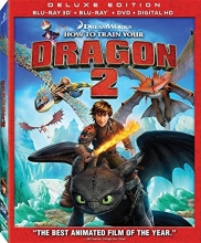 Cover art for How to Train Your Dragon 2 Blu-ray 3d