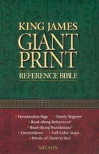 Cover art for Giant Print Reference Bible-KJV