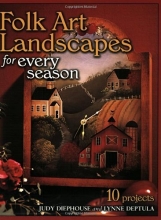 Cover art for Folk Art Landscapes for Every Season