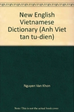Cover art for New English Vietnamese Dictionary (Anh Viet tan tu-dien)