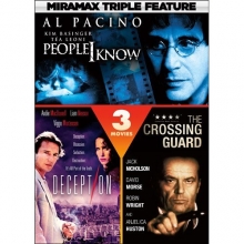Cover art for Miramax Triple Feature Suspense: People I Know / Deception / The Crossing Guard
