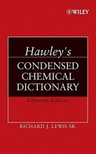 Cover art for Hawley's Condensed Chemical Dictionary