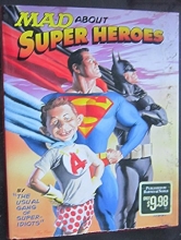 Cover art for MAD About Super Heroes