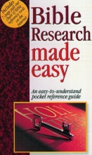 Cover art for Bible Research Made Easy