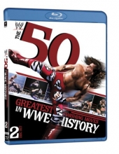 Cover art for WWE: The 50 Greatest Finishing Moves in WWE History [Blu-ray]