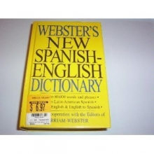 Cover art for Webster's New Spanish-English Dictionary