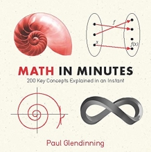 Cover art for Math in Minutes: 200 Key Concepts Explained In An Instant (Knowledge in a Flash)
