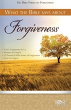 Cover art for What the Bible Says about Forgiveness pamphlet