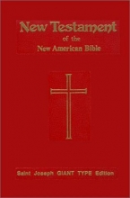 Cover art for New Testament of New American Bible (Saint Joseph Giant Type Edition)