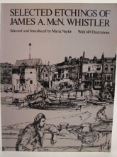 Cover art for Selected Etchings of James A. McN. Whistler
