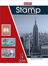 Cover art for 2016 Scott Catalogue Volume 2 - (Countries C-F): Standard Postage Stamp Catalogue (Scott Standard Postage Stamp Catalogue Vol 2 Countries C-F)
