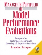 Cover art for Manager's Portfolio of Model Performance Evaluations with CDROM